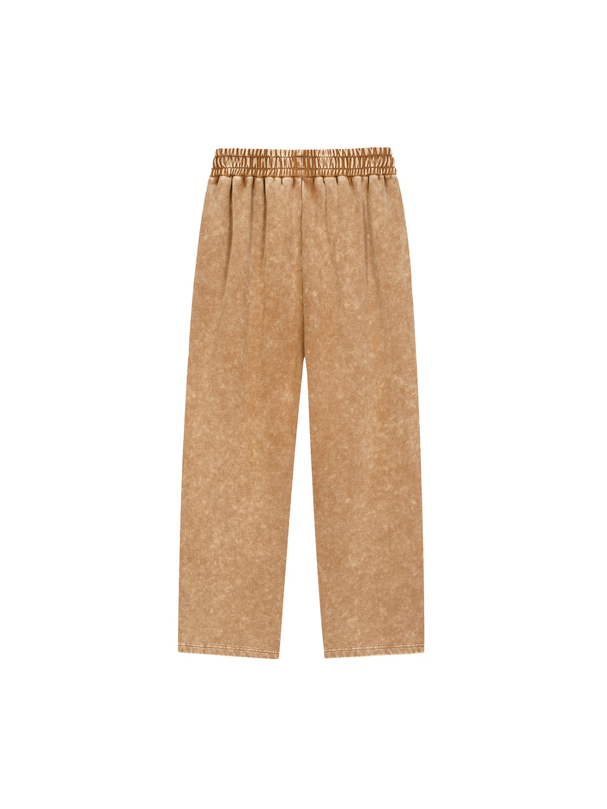 Marcel Afters Snow Wash Heavyweight Sweatpants in Brown, laid flat