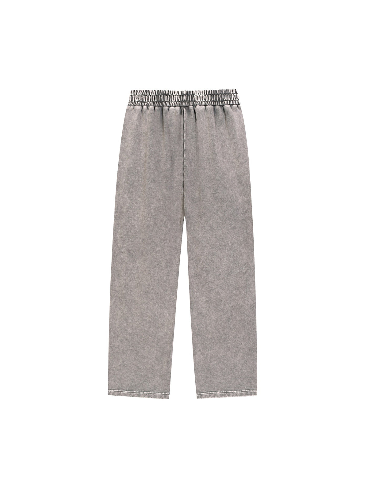 Marcel Afters Snow Wash Heavyweight Sweatpants in Light Gray, laid flat, plain white background