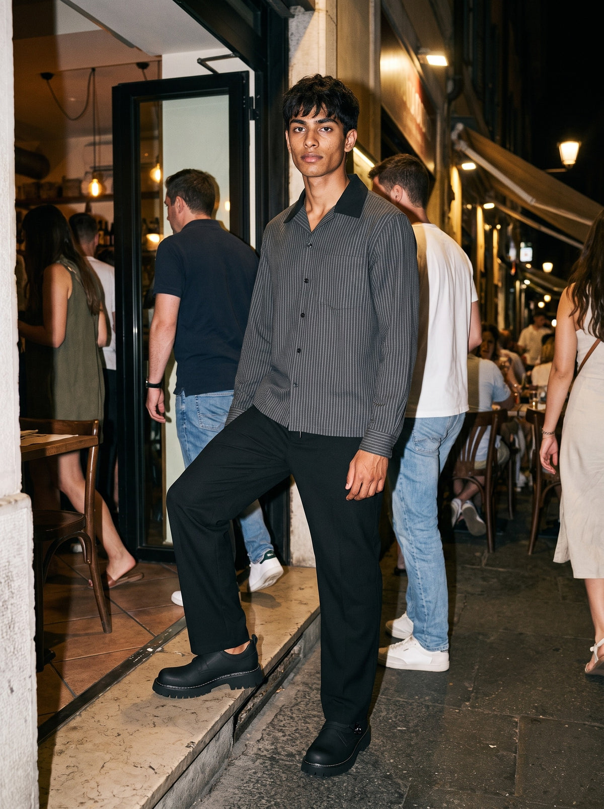 The Guest List Monk, on model