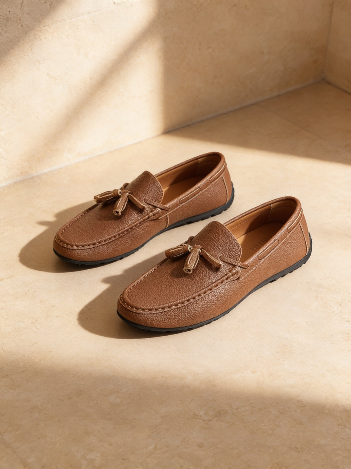 The Coast Road Loafer, limestone studio