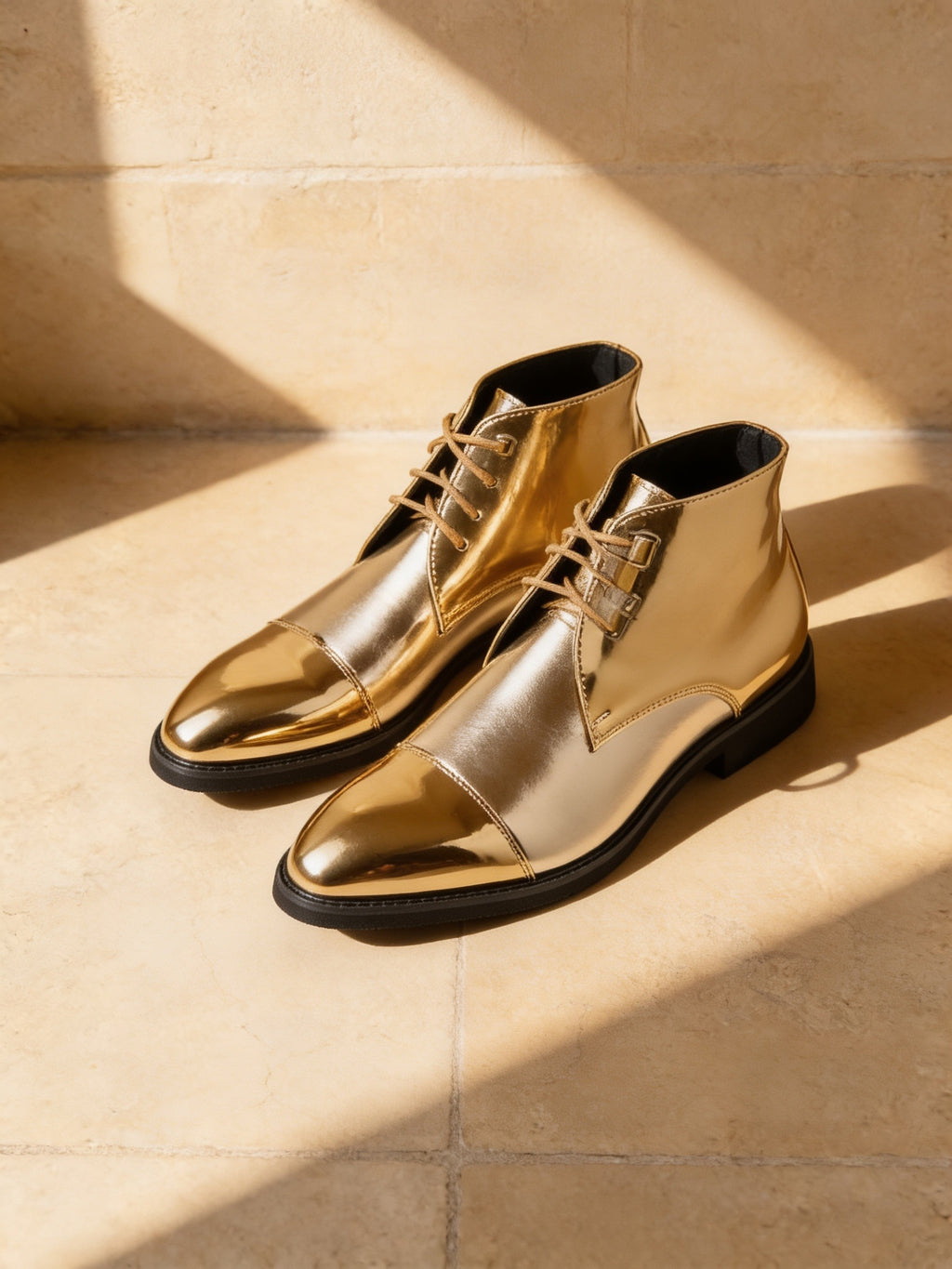 The Encore Boot, limestone studio