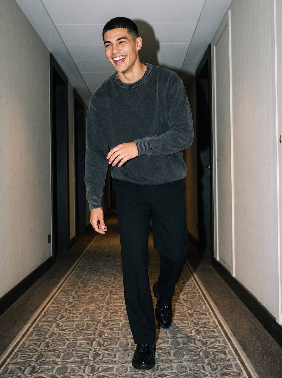 The Midnight Feast Loafer, on model