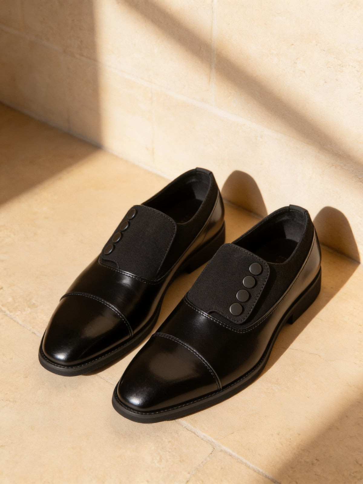 The Four Aces Slip-On, limestone studio