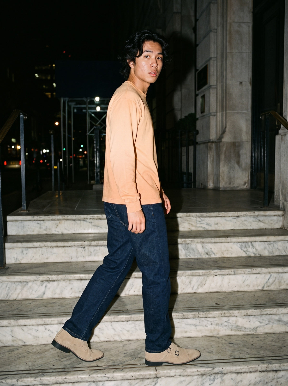 The Terrace Monk, on model