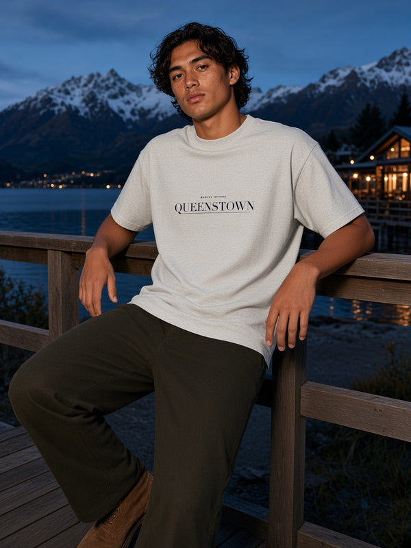 Queenstown Heavyweight Drop Shoulder T-Shirt
