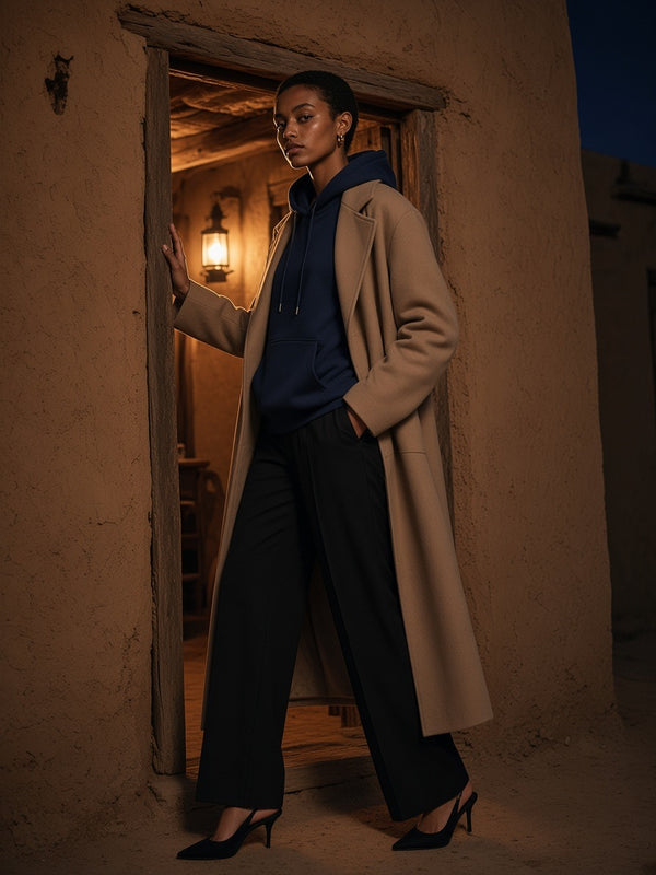 Marcel Afters Relaxed Fit Hoodie — Dark