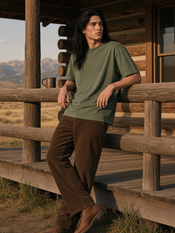 Marcel Afters Sorona Quick-Dry Boxy T-Shirt — Dark