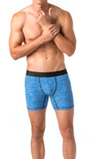 True Notions Boxer Briefs 3-Pack — Blue / Black — worn, Blue / Black