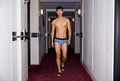True Notions Brief — Azure / Black — worn, Azure / Black