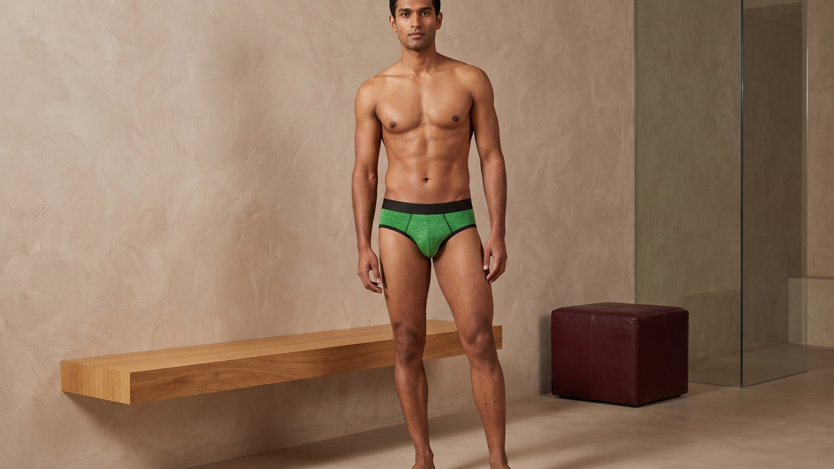 True Notions Brief — Java / Black — worn, Java / Black