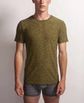 True Notions Canary Tee & Boxer Brief Signature Set — worn, Canary