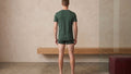 True Notions Olive Tee & Trunk Signature Set — worn, Olive