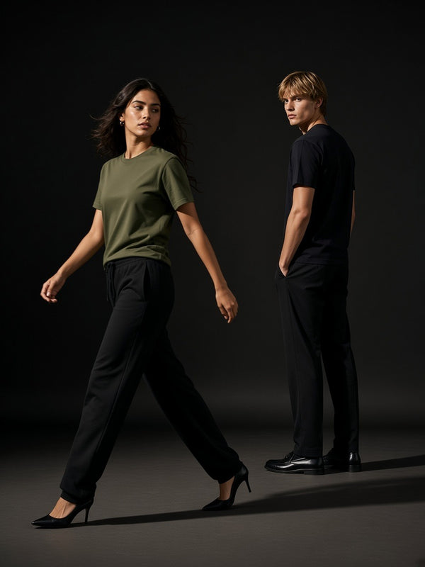 Marcel Afters Seamless Cotton T-Shirt — Dark
