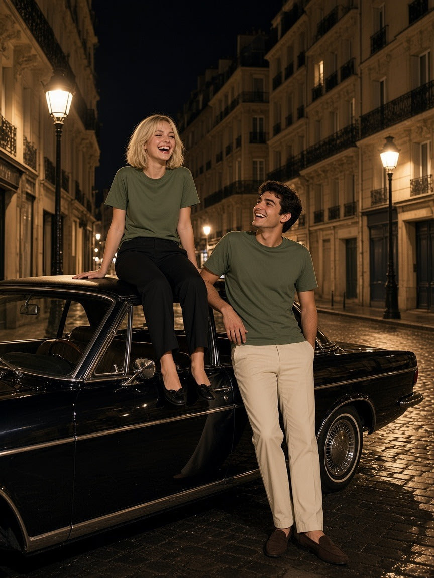 Marcel Afters Sorona Quick-Dry Boxy T-Shirt — Dark