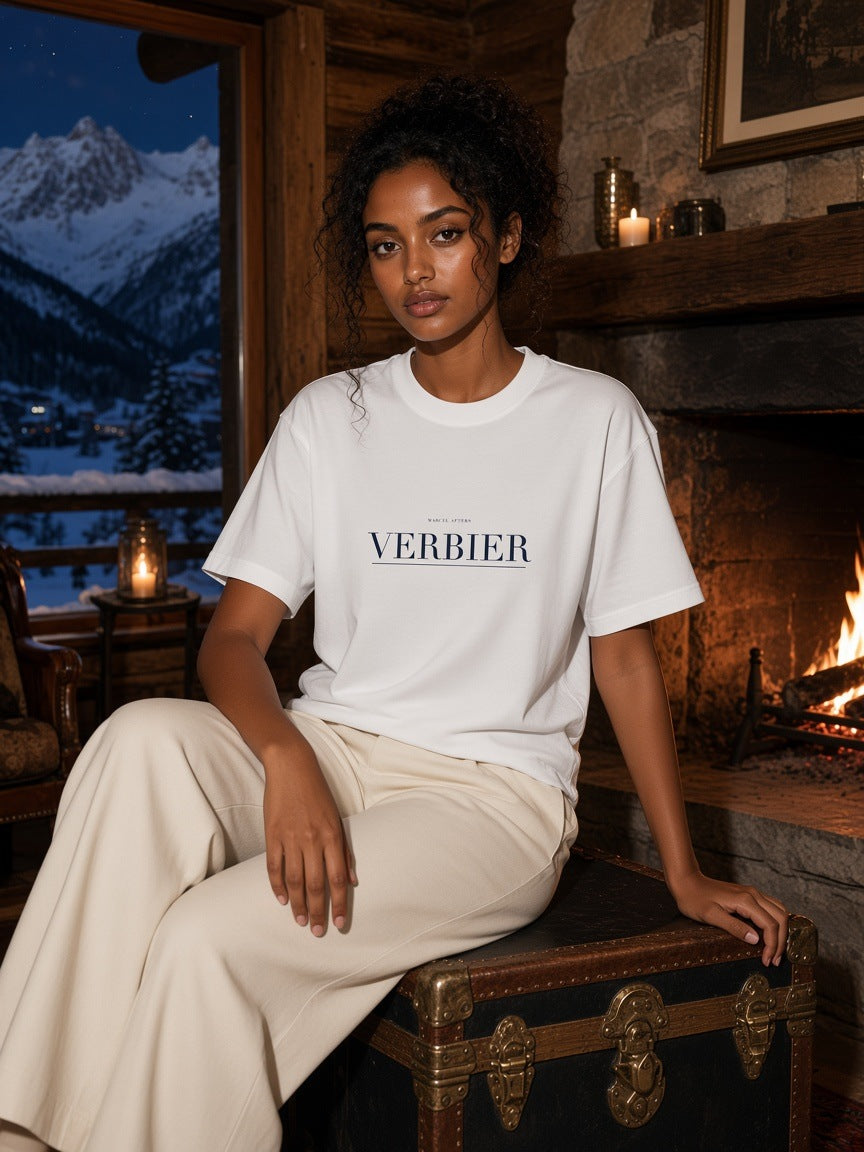 Verbier Heavyweight Drop Shoulder T-Shirt
